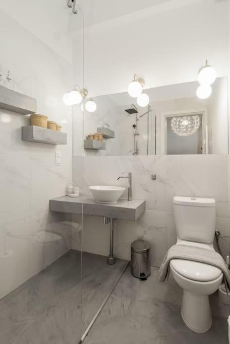 Roman Market- Upper Aristotelous Sq Luxury Apartment Thessaloníki Eksteriør billede